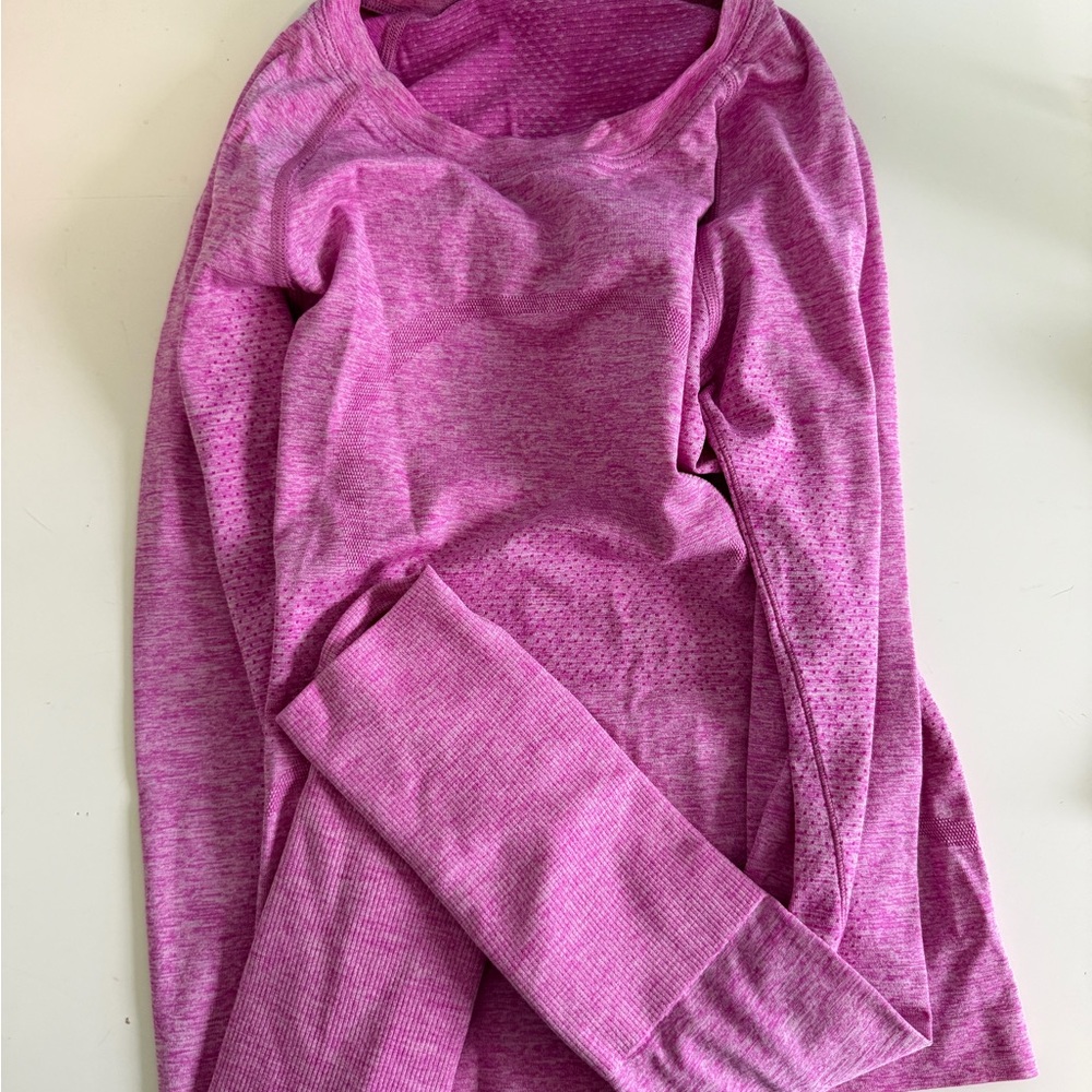 lululemon athletica Pink Long Sleeve Top